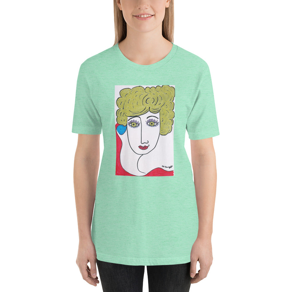 Short-Sleeve Unisex Artistic T-Shirt / Artist - Margot House