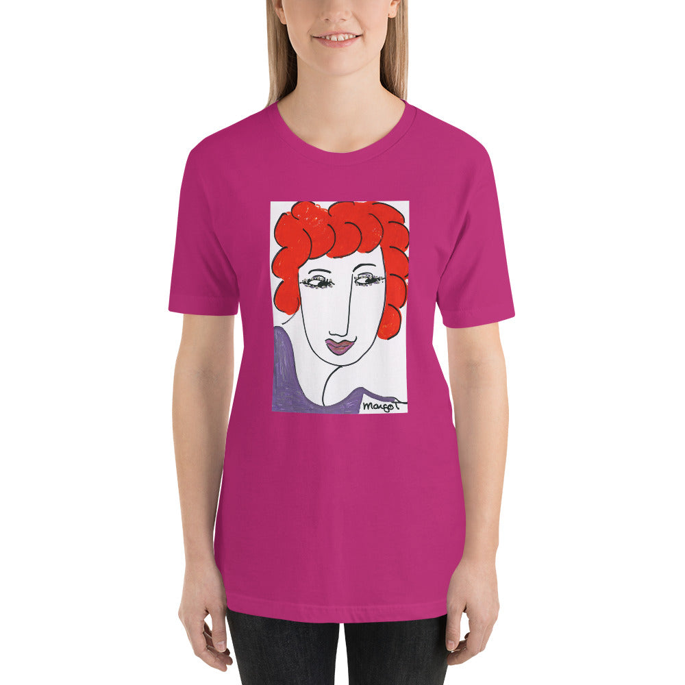Short-Sleeve Unisex Artistic T-Shirt / Artist - Margot House