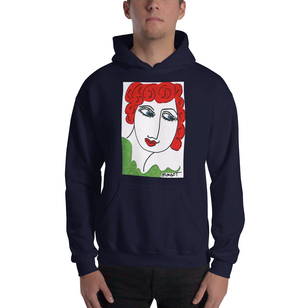 Artistic Hooded Sweatshirt