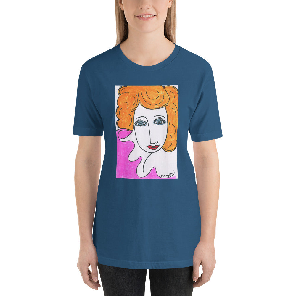 Short-Sleeve Unisex Artistic T-Shirt / Artist - Margot House