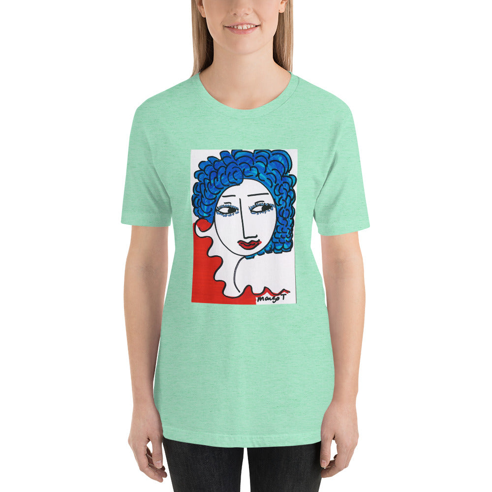 Short-Sleeve Unisex Artistic T-Shirt / Artist- Margot House