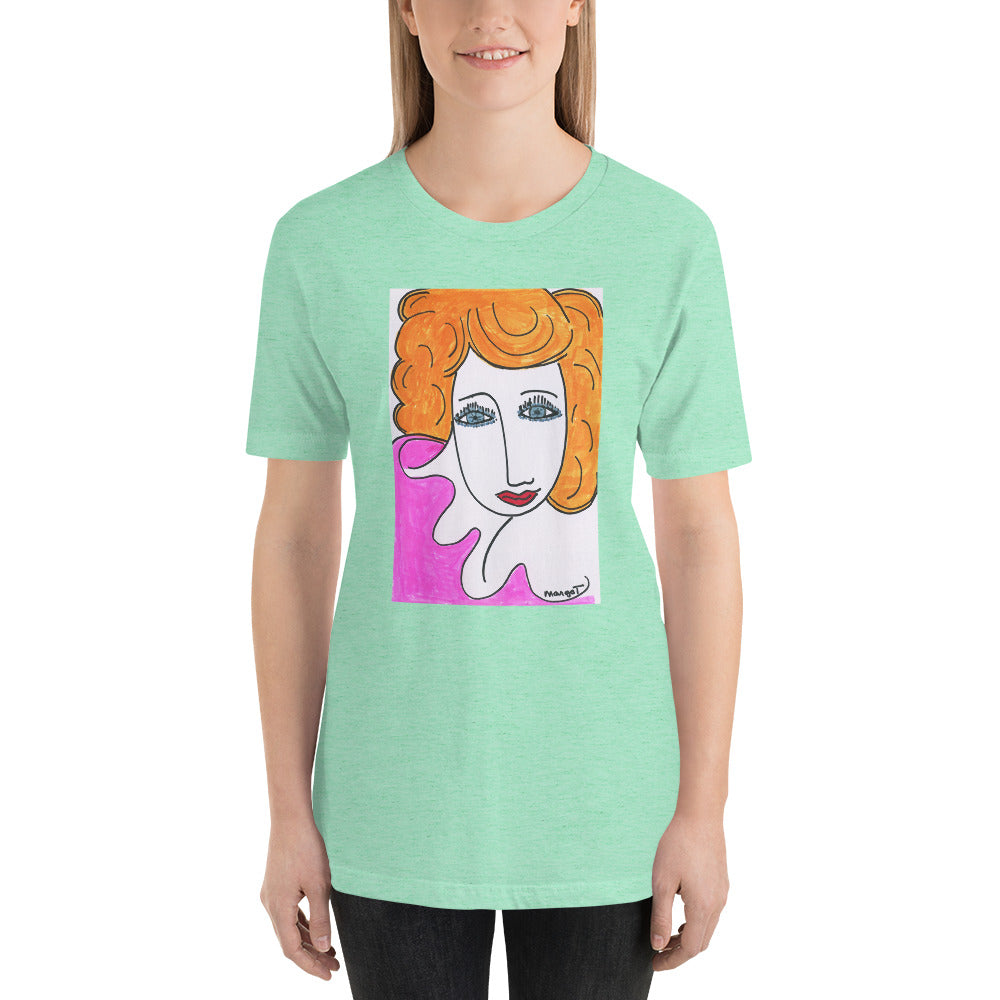 Short-Sleeve Unisex Artistic T-Shirt / Artist - Margot House