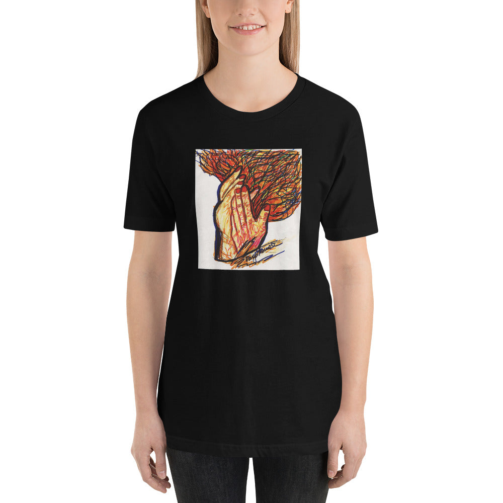 Short-Sleeve Unisex Artistic T-Shirt /Artist - Margot House