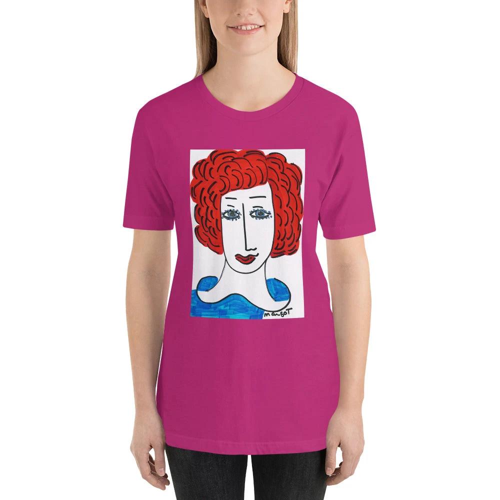 Short-Sleeve Unisex Artistic T-Shirt / Artist - Margot House