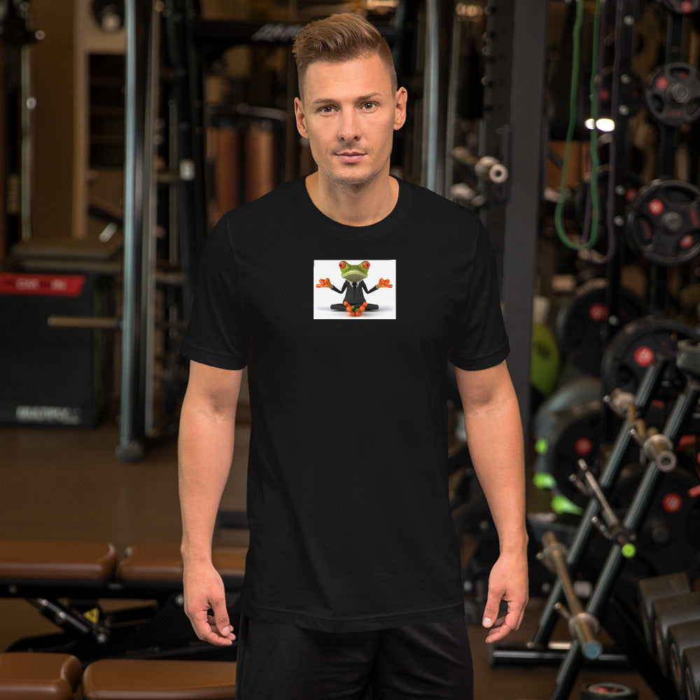 Yoga Frog Short-Sleeve Unisex T-Shirt