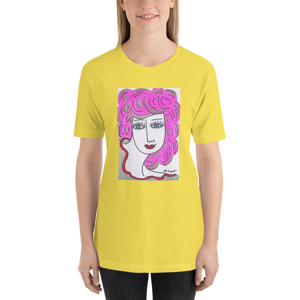 Short-Sleeve Unisex Artistic T-Shirt / Artist - Margot House