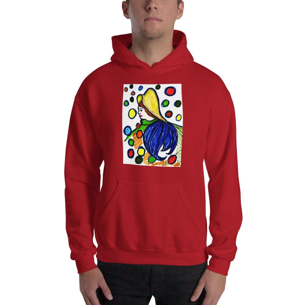 Artistic Hooded Sweatshirt