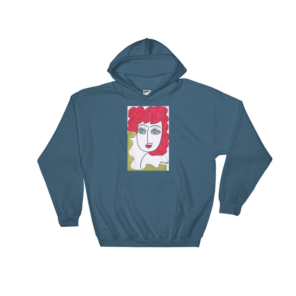 Artistic Hooded Sweatshirt