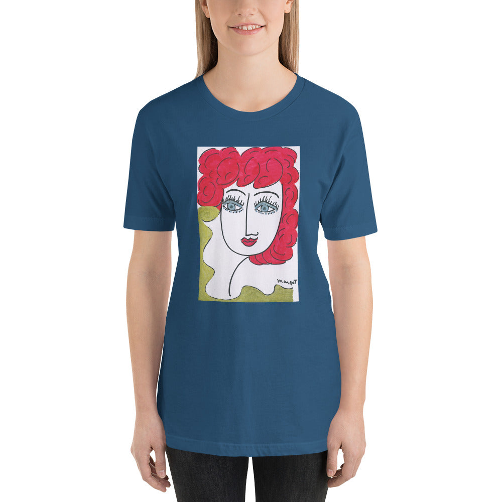 Short-Sleeve Unisex Artistic T-Shirt / Artist - Margot House