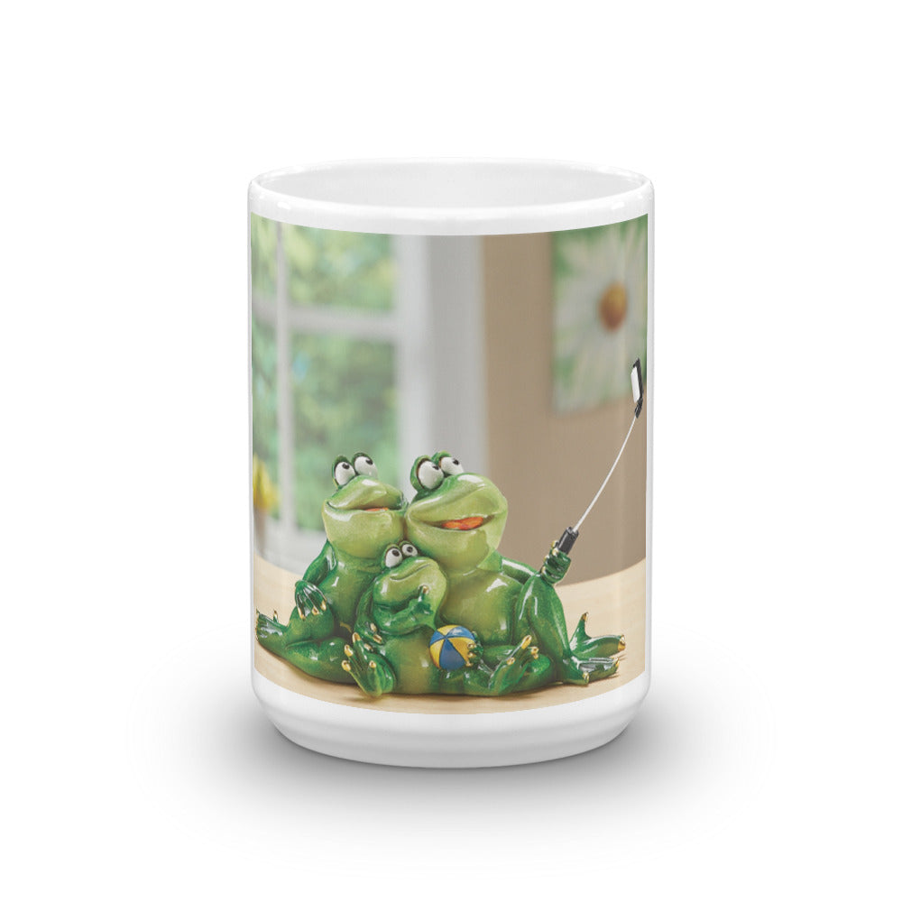 Froggy Family Selfie Mug / Created by Bryan Ameigh