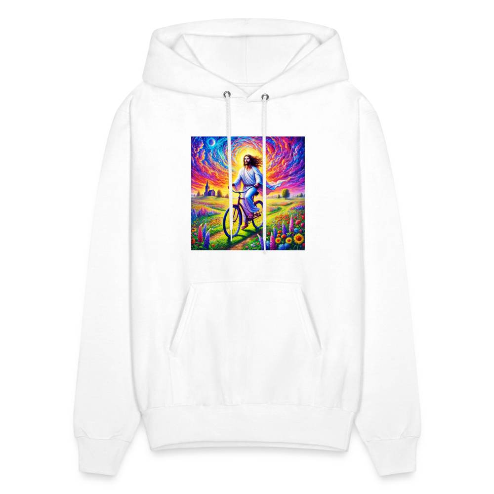 Men's Hoodie - white