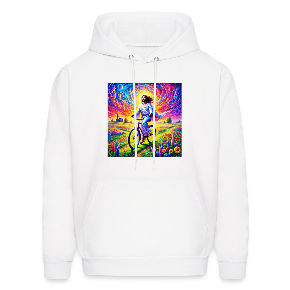 Men's Hoodie - white