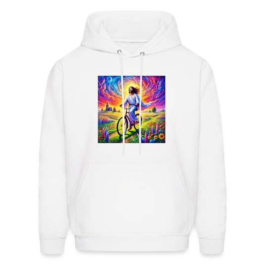 Men's Hoodie - white