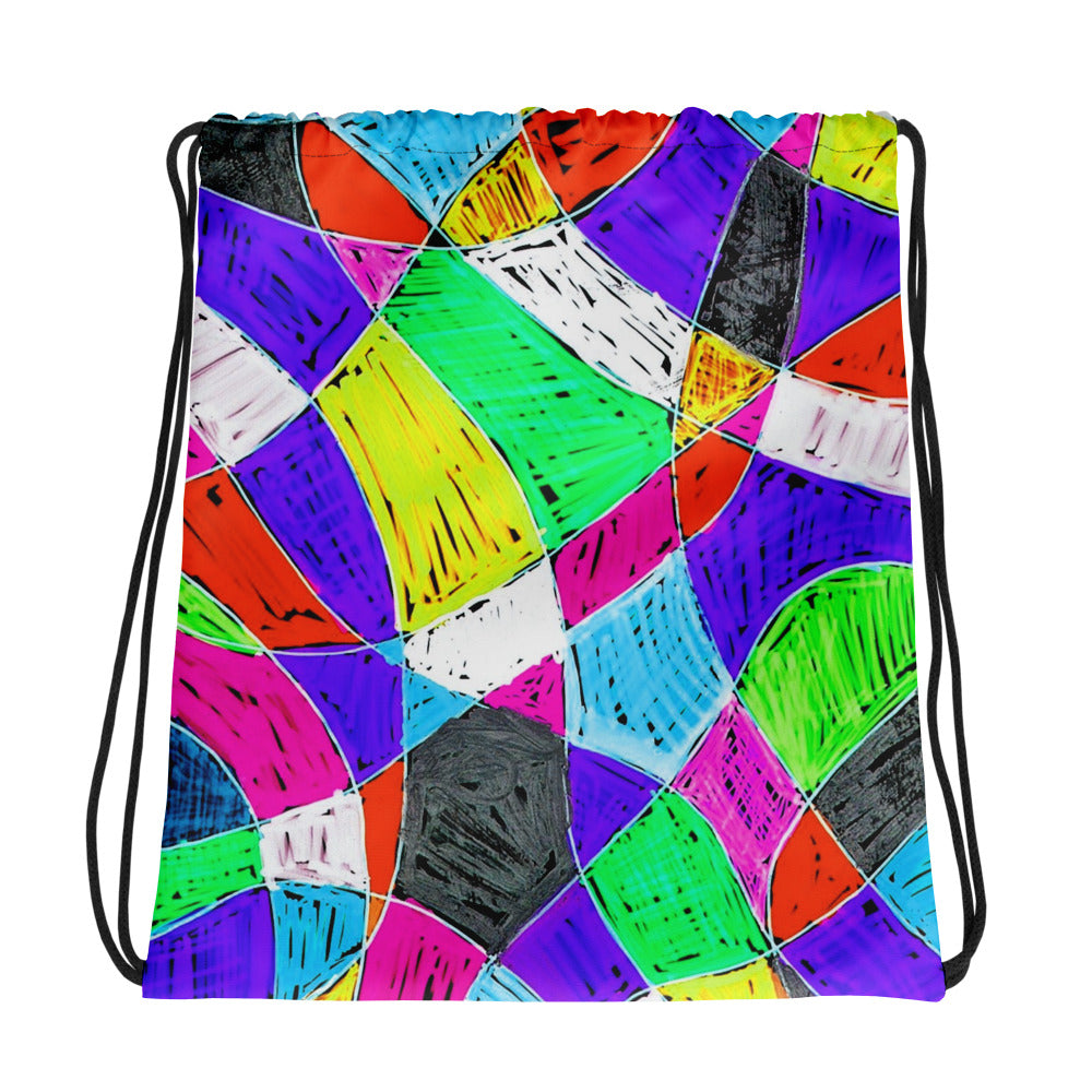 Artistic Drawstring Bag