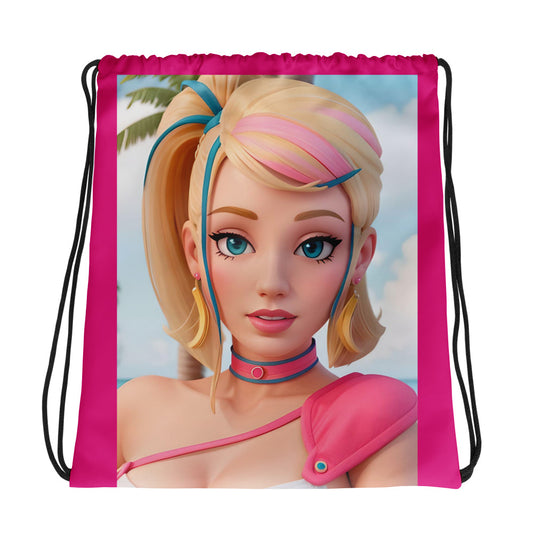 Artistic Drawstring bag