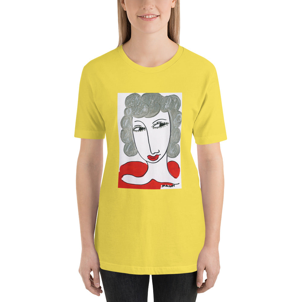 Short-Sleeve Unisex Artistic T-Shirt / Artist - Margot House