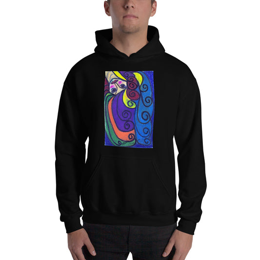 Artistic Hooded Sweatshirt