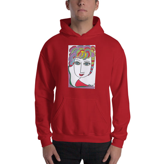 Artistic Hooded Sweatshirt
