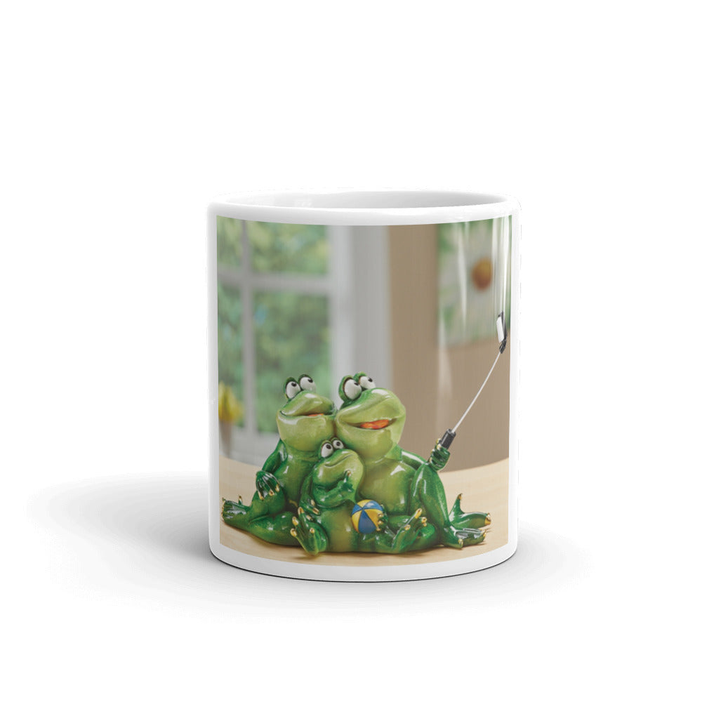 Froggy Family Selfie Mug / Created by Bryan Ameigh