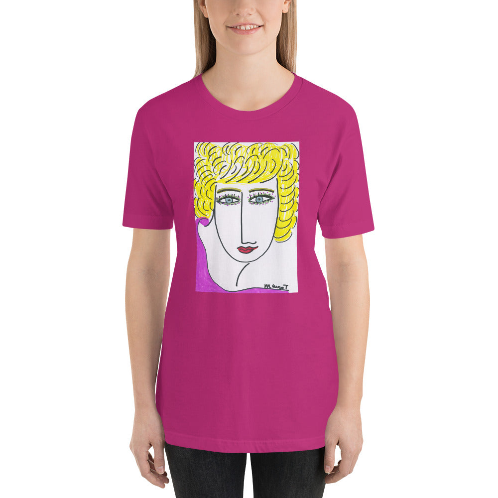 Short-Sleeve Unisex Artistic T-Shirt / Artist - Margot House