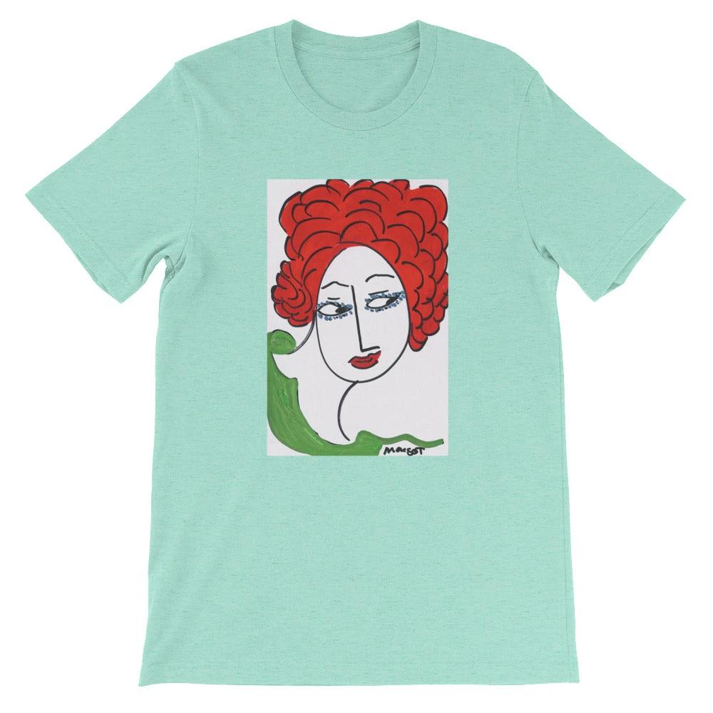 Short-Sleeve Unisex Artistic T-Shirt / Artist - Margot House