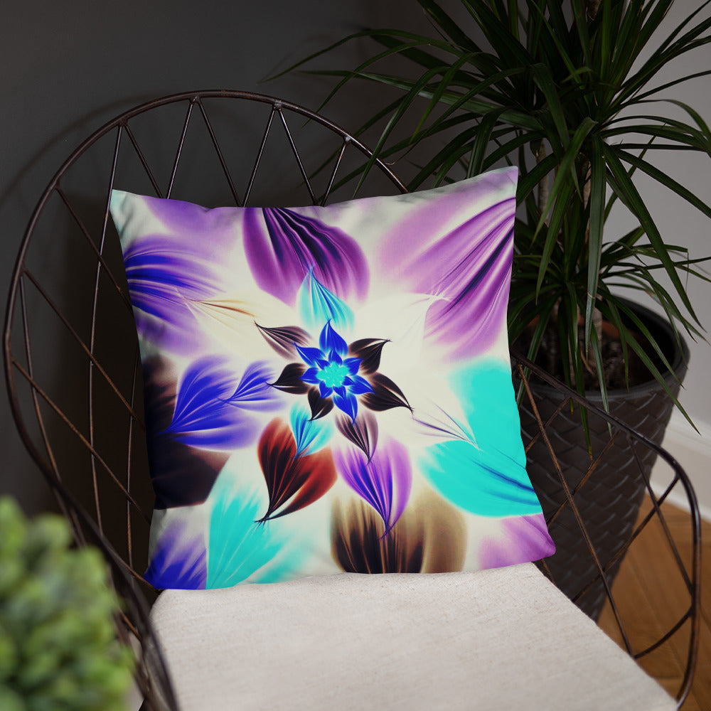 The colorful Linda Accent Pillow / Artist - Bryan Ameigh