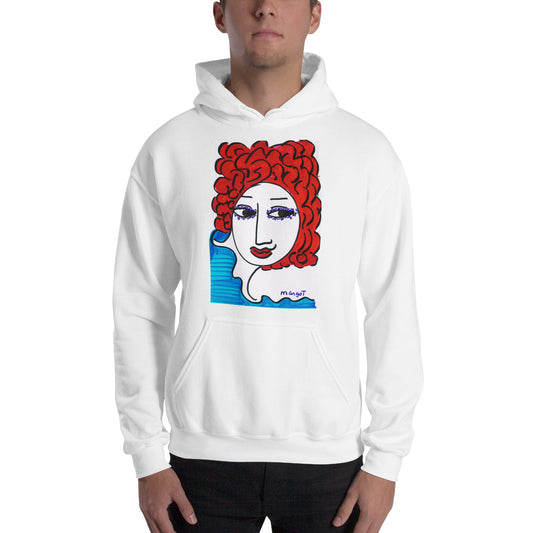 Artistic Hooded Sweatshirt