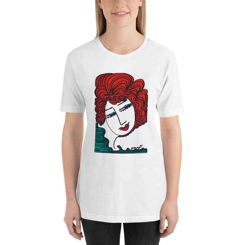 Short-Sleeve Unisex Artistic T-Shirt / Artist - Margot House