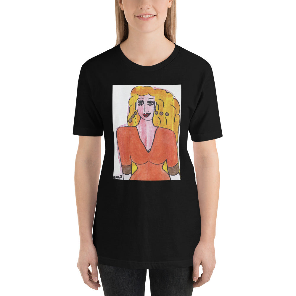 Short-Sleeve Unisex Artistic T-Shirt /Artist - Margot House