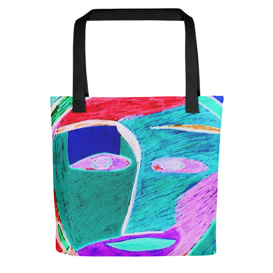 "Abstract Face" - Tote Bag