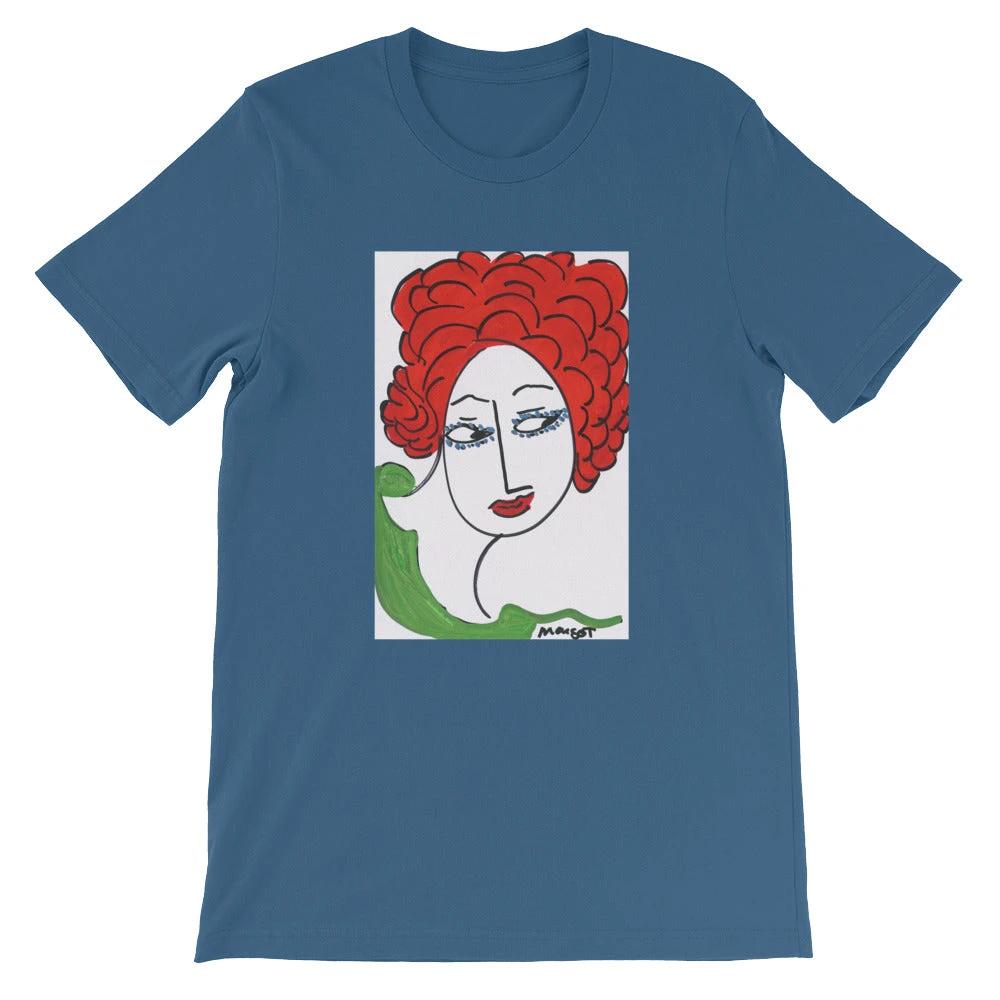 Short-Sleeve Unisex Artistic T-Shirt / Artist - Margot House
