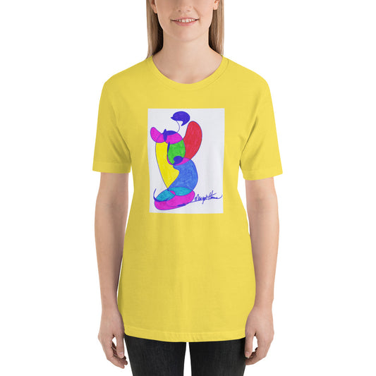 Short-Sleeve Unisex Artistic T-Shirt / Artist Margot House