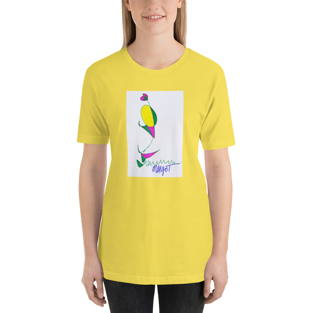 Short-Sleeve Unisex Artistic T-Shirt / Artist Margot House