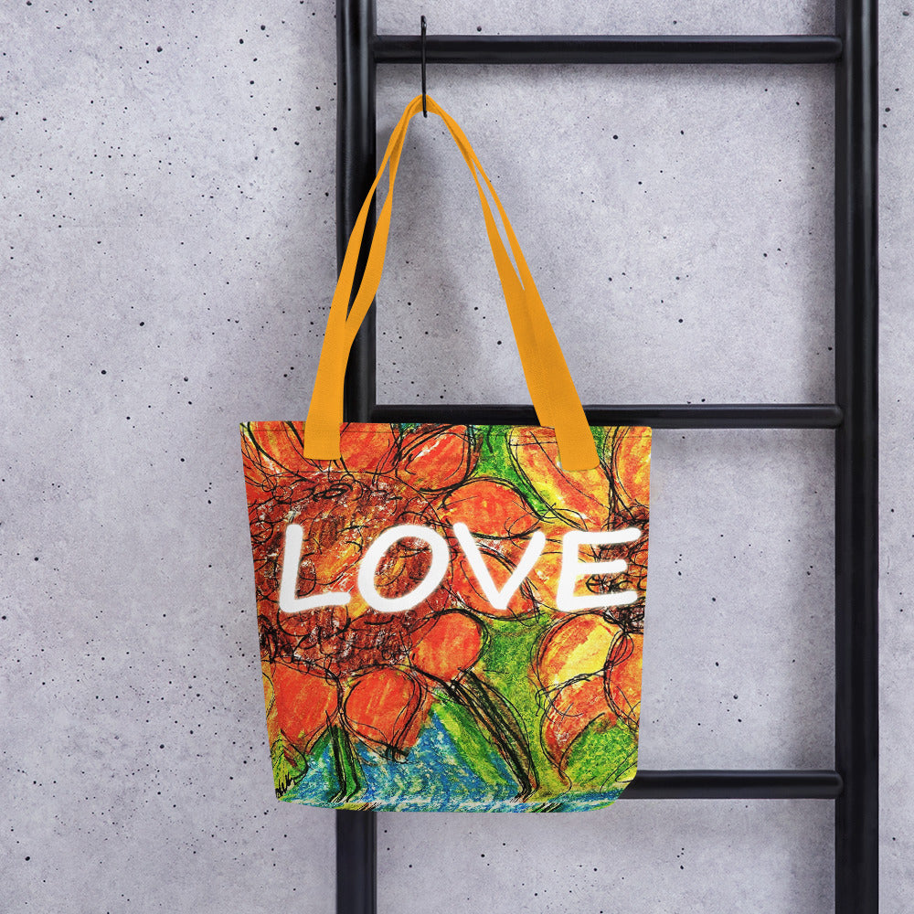 "Sunflower Love" - Tote Bag