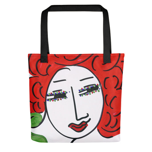 "Red Head Girl" - Tote Bag