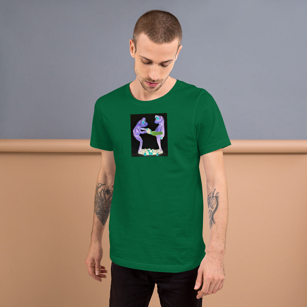 Frog Surprise Short-Sleeve Unisex T-Shirt / Created by Bryan Ameigh