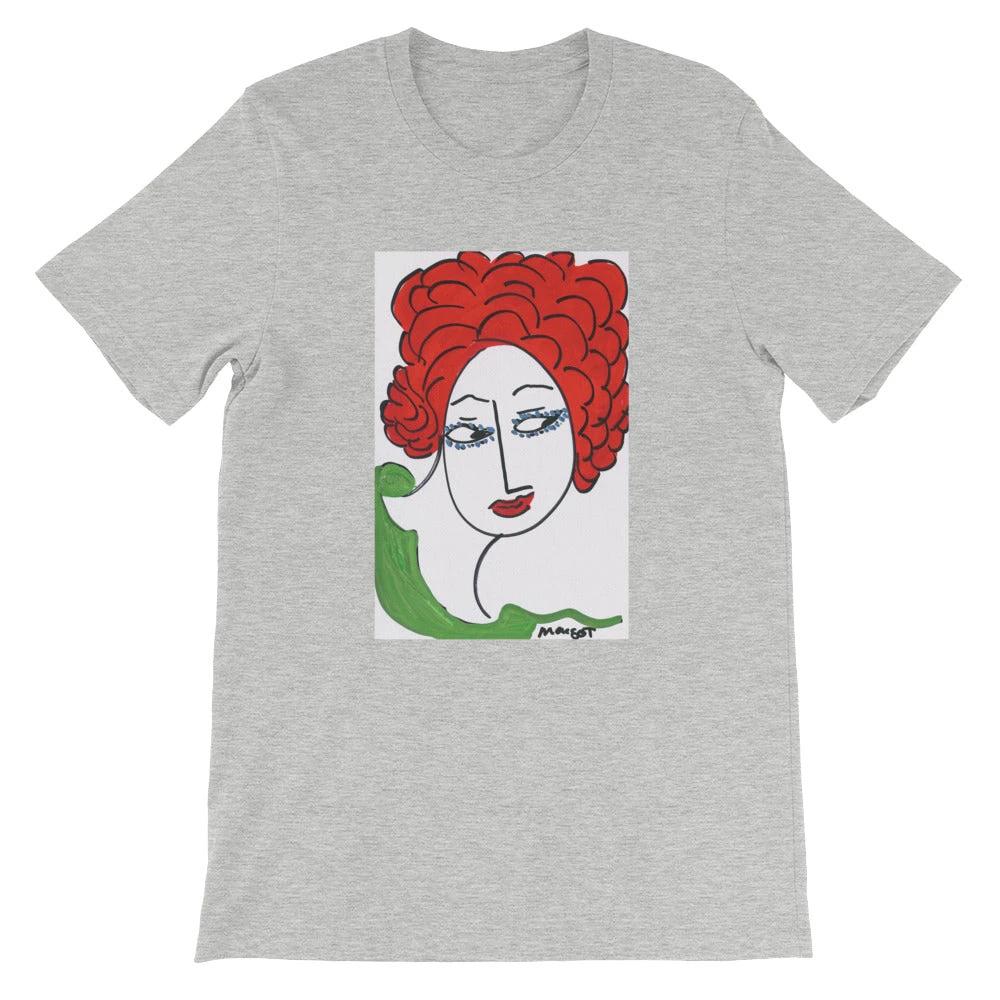Short-Sleeve Unisex Artistic T-Shirt / Artist - Margot House