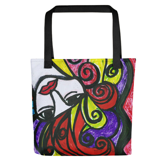 "Mardi Gras Girl" - Tote Bag