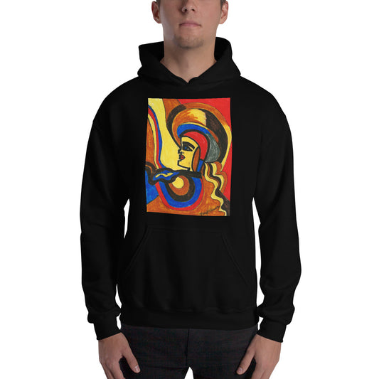 Artistic Hooded Sweatshirt