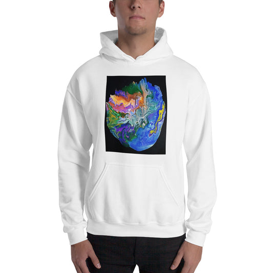 Artistic Hooded Sweatshirt / Art by Bryan Ameigh