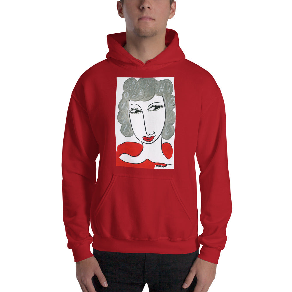 Artistic Hooded Sweatshirt