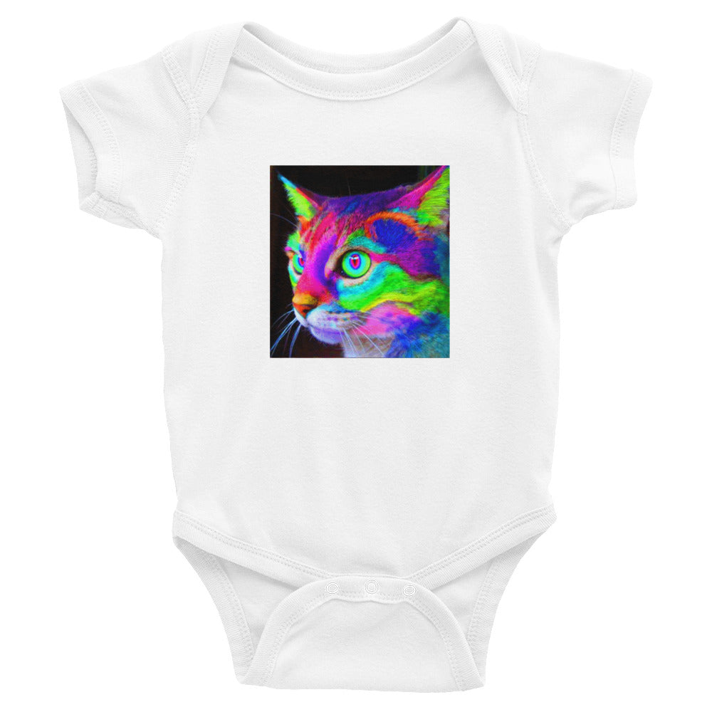 Color kitty Infant Bodysuit