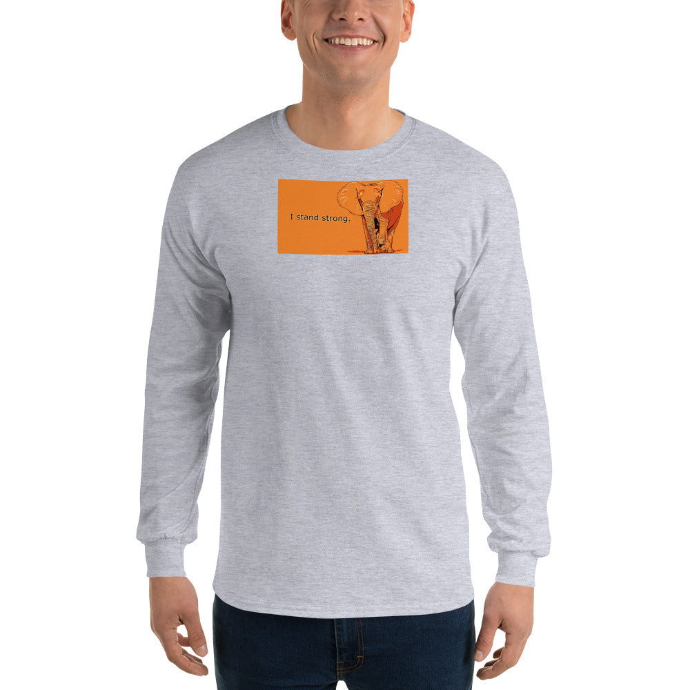 Grpahic Edition "I stand strong" Long Sleeve T-Shirt