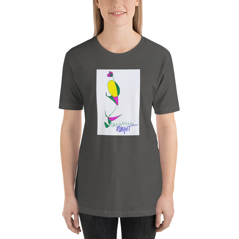 Short-Sleeve Unisex Artistic T-Shirt / Artist Margot House