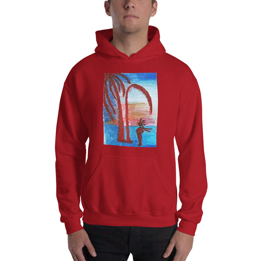 Artistic Hooded Sweatshirt