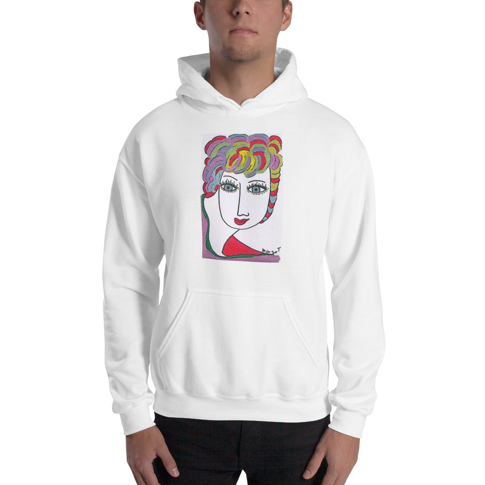 Artistic Hooded Sweatshirt