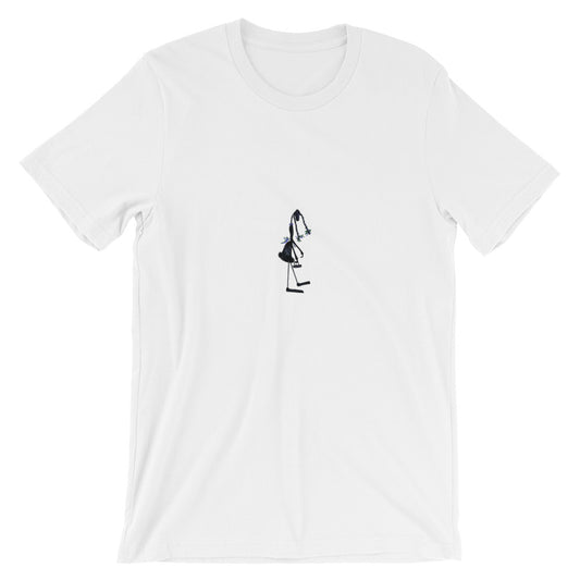 Short-Sleeve Unisex T-Shirt / "Little Girl ant with pig tails" / Artist - Margot House