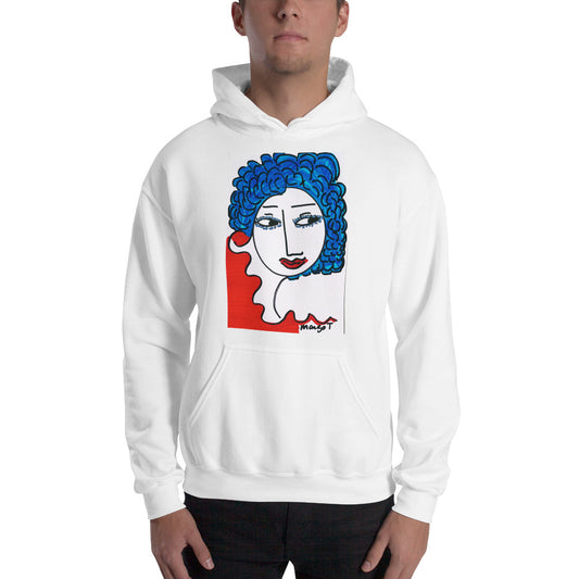 Artistic Hooded Sweatshirt