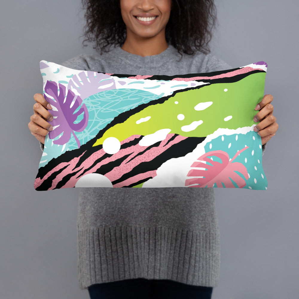 Pop Art Pink Pillow / Artist - Bryan Ameigh