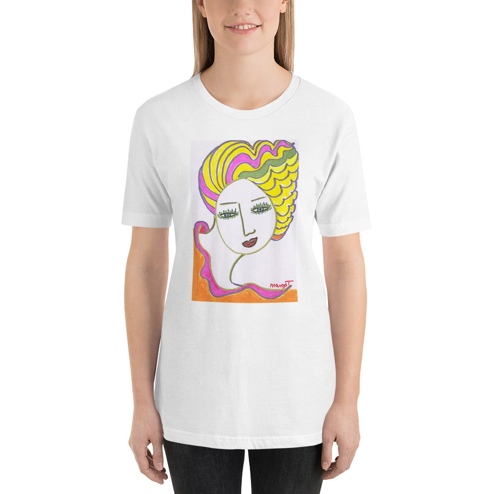 Short-Sleeve Unisex Artistic T-Shirt Artist - Margot House
